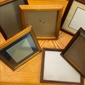 Picture frames 8x10 quantity 6.  (Lot 4)